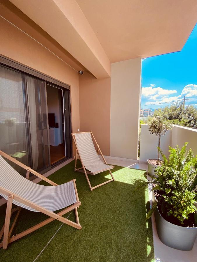 Athens Riviera 2-Bed Apt & Pool Access #Unoblu Zewnętrze zdjęcie